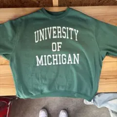 University of Michigan スウェット グリーン