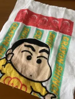 クレヨンしんちゃん タオル　レトロ　昭和のサムネイル