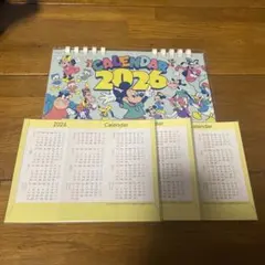 新品2026年　第一生命　卓上カレンダーディズニーとシンプルデザイン×3 セット