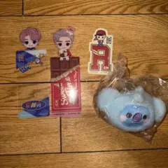 TinyTAN RM グッズセット ぬいぐるみ ステッカー