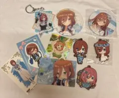 五等分の花嫁　中野三玖アクリルキーホルダーセット