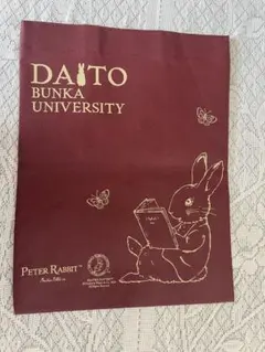 ピーターラビット トートバッグ 大東文化大学　手提げ