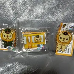 ジャイアンツ坂本勇人ライオンハヤト駅員パペットキーチェーンセット