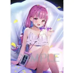 湊あくあ B2 タペストリー 水着 がおう - メルカリ