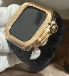 アップルウォッチカバーケースApple Watchラバーバンドベルト46-b