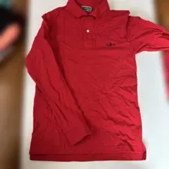 Polo Club 長袖 ポロシャツ 長袖シャツ トップス　ポロクラブ　赤