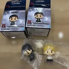 一番くじ「進撃の巨人〜それぞれの決意」 Ｈ賞ちょこのっこフィギュア2種セット