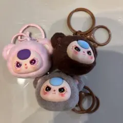 BABY THREE　キーホルダー 3色セット
