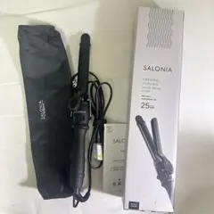 SALONIA サロニア セラミックカーリングヘアアイロン 25mm