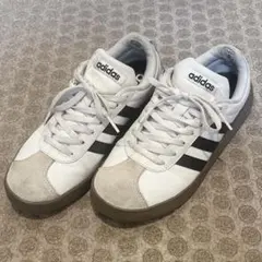 adidas スニーカー FTWR/CORE/GREY 22.5cm ホワイト