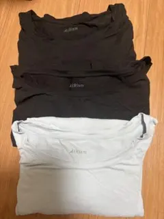 エアリズム UVカットクルーネック長袖Tシャツ XL2枚XXL1枚　3枚セット