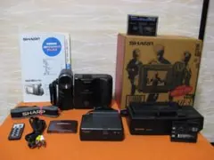 動作確認済 シャープ Hi8 8ミリビデオカメラ VL-HL50 - メルカリ