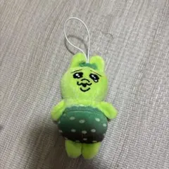 スシロー　おぱんゅちゅうさぎ　わさびキーホルダー