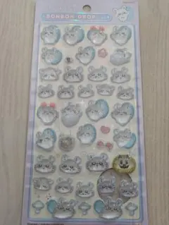 【正規品】BONBON DROP シール　ちいかわモモンガ