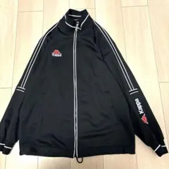 美品Kappa ストライプジャケット ブラック L C54番のサムネイル