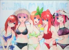 五等分の花嫁 五等分の花嫁展 ビッグタペストリー
