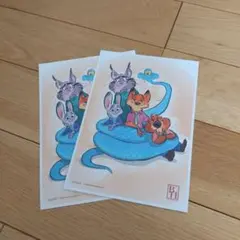 ズートピア キャラクターブロマイド 2枚　A5