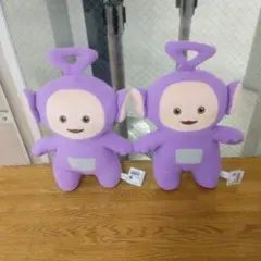 テレタビーズ 紫色 ぬいぐるみ 大きめ 新品・未使用・タグ付き2つのサムネイル