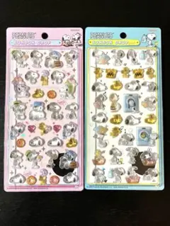 【正規品】スヌーピー　ボンボンドロップシール