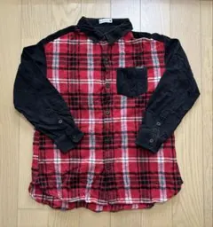 branshes 長袖シャツ 150cm 男の子　チェック柄