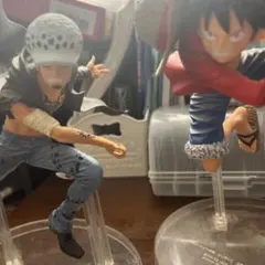 一番くじA賞ルフィーとF賞ローフィギュア
