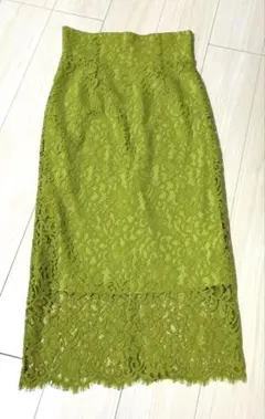 未使用【美品】spick&spanNOBLEレーススカート