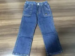 【DOUBLE.B】デニムフレアパンツ 90cm