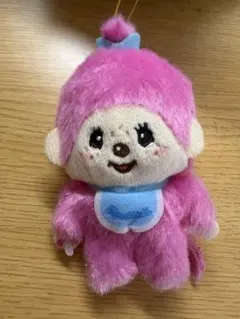 モンチッチ ぬいぐるみ マスコット ピンク
