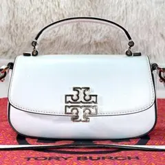 【美品】トリーバーチ ブリテン ダブルT 2way ショルダーバッグ 白 肩掛けのサムネイル