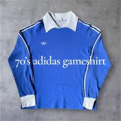 80s adidas デサント製 長袖 ゲームシャツ M - メルカリ