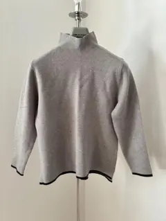 3連休限定値下げ！【新品】DoCLASSE グレー ハイネック セーター