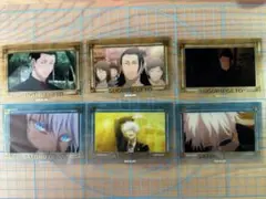 ◆五条 夏油 箔押し クリアカード 呪術廻戦 PLAZA プラザ