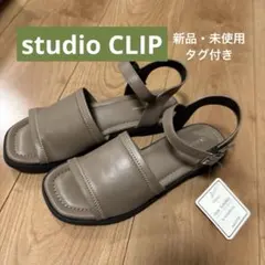 studio CLIP ストレッチワンストサンダルのサムネイル
