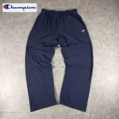 00s Champion スウェットパンツXL ロゴ刺繍 Y2K