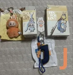 ラブブイニシャルセット THE MONSTER PIN FOR LOVE 【J】