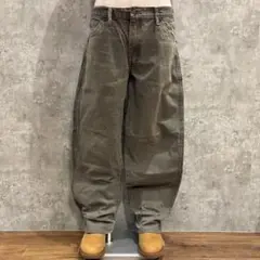 送料無料 USA 古着 ディッキーズ ペインターパンツ ダック地 ロゴパッチ