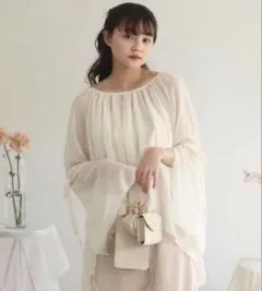 muguet angel aile blouse whiteのサムネイル