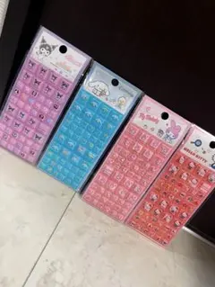 サンリオ 正規品 タイルシール マイメロ クロミ キティ シナモロール 4種類