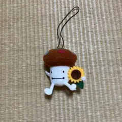 NTTドコモ きのこ ストラップ ひまわり