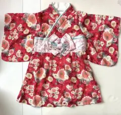 最終値下げ【美品】SWEET MOMMY 着物・袴　スウィートマミー80赤完売品