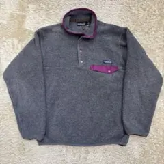 逸品　USA製 patagonia Synchilla Snap T-Neck