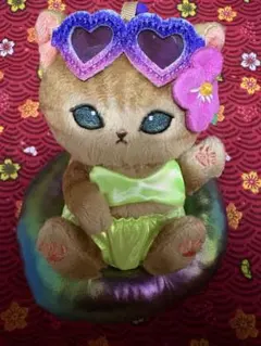 mofusand ぎゃるなバカンスにゃん マスコット 日焼け