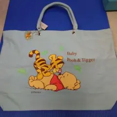 Disney ディズニー ベイビープー 大容量 トートバッグ
