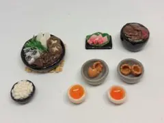 ミニチュアフード(肉セット)