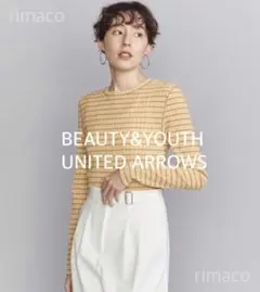 BEAUTY&YOUTH◆チェック プルオーバーカットソー