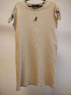 KANGOL KIDS 半袖ワンピース ベージュ