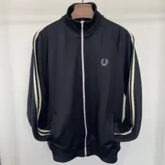 FRED PERRY トラックジャケット 90s 胸ロゴ 刺繍 バイカラー 希少