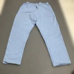 【ユニクロ】リラックスフィットレギンス デニムライク10分丈 120