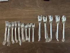 未使用 カトラリーセット 14本 個包装 フォーク スプーン まとめ売り