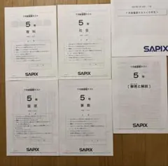 2026年最新】sapix テスト 5年生の人気アイテム - メルカリ